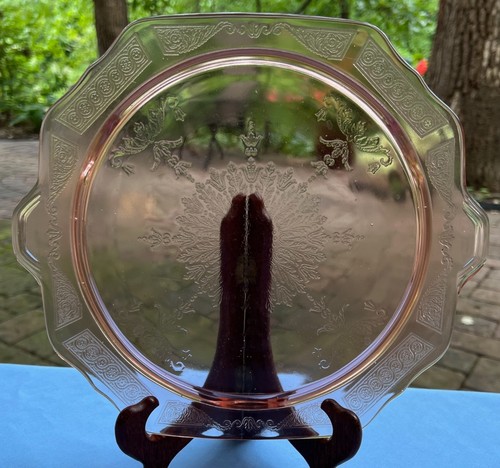 Hocking pink depression glass - pink,